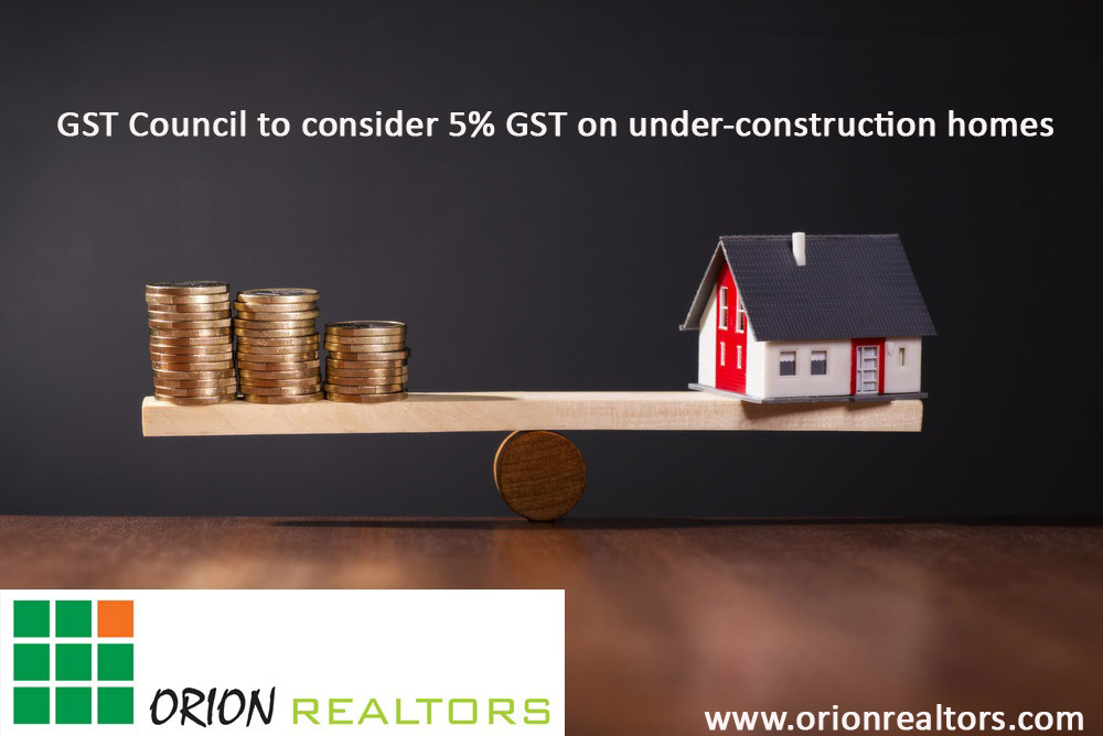 GST Council to consider 5 GST on underconstruction homes