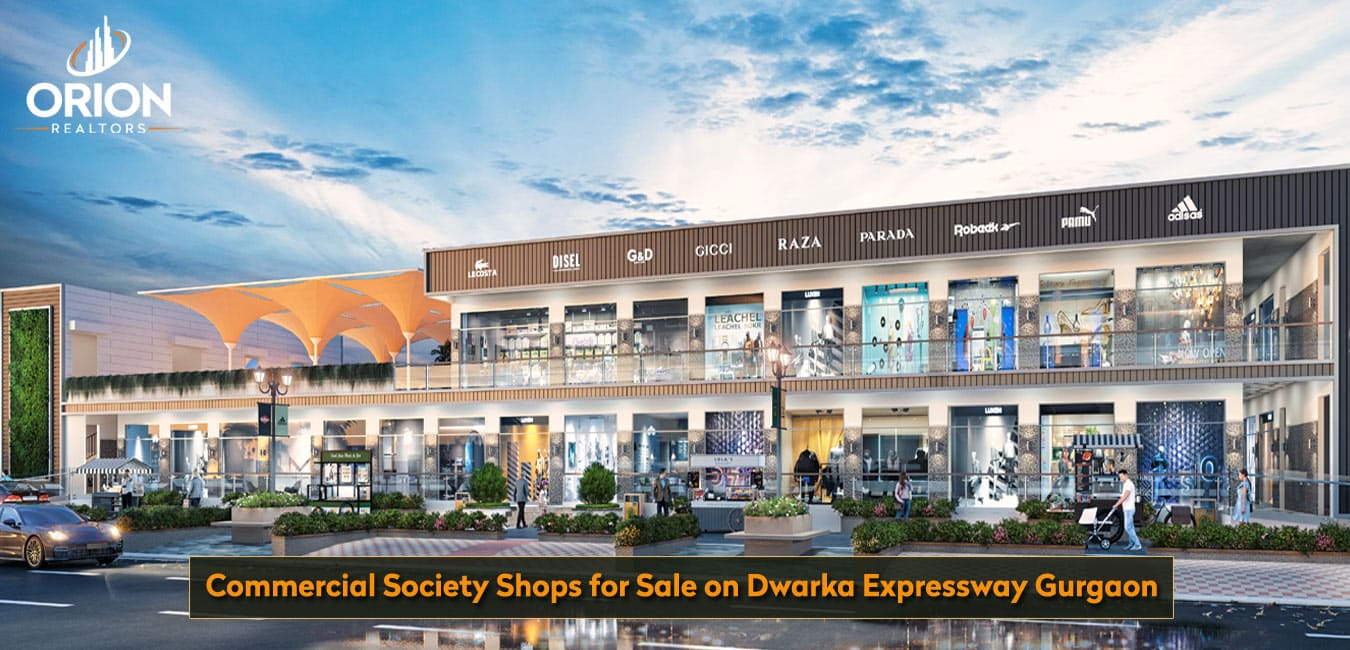 Commercial Affordable Society Shops for Sale on Dwarka Expressway Gurgaon